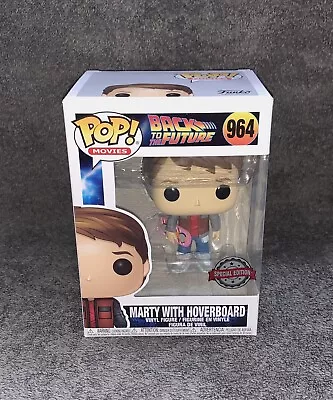 Buy Funko Pop Movies 964 Back To The Future Special Edition - Marty With Hoverboard • 22.50£