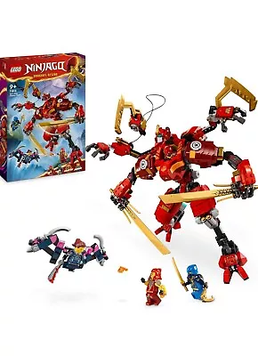 Buy LEGO Ninjago 71812 Kai's Ninja Climber Mech Age 9+ 623pcs - Brand New & Sealed • 52.98£