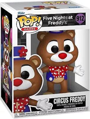 Buy Five Night At Freddys Circus Freddy Funko Pop 912 Vinyl Figure Figurine New • 16.95£