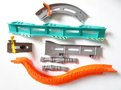 Buy Hot Wheels Wall Tracks Drift Valley Spinout Track Set Various Parts NM  • 1.95£