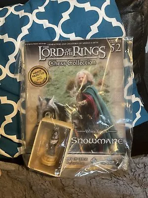 Buy Lord Of The Rings Chess Collection 52 Snowmane Eaglemoss Figurine + Magazine • 5£