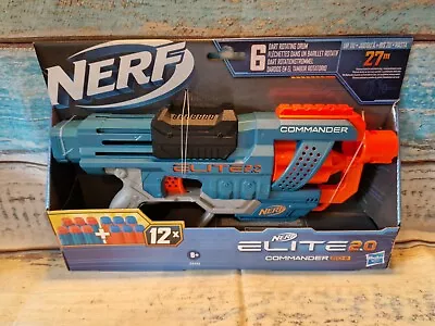Buy Nerf Elite 2.0 Commander RD-6 Blaster Brand New.  • 9.99£