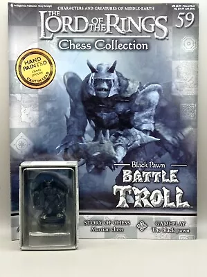 Buy Eaglemoss Lord Of The Rings Chess Collection Battle Troll Issue 59 With Magazine • 20£