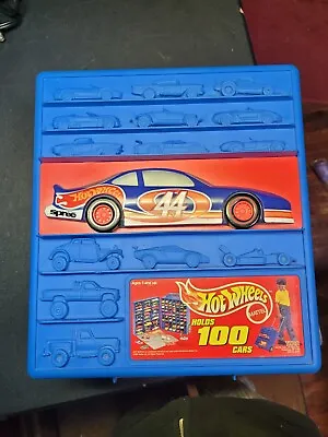 Buy Hot Wheels Tara Toys 3D 100 Car Rolling Carrying Storage Case Race Car 1997 • 11.56£