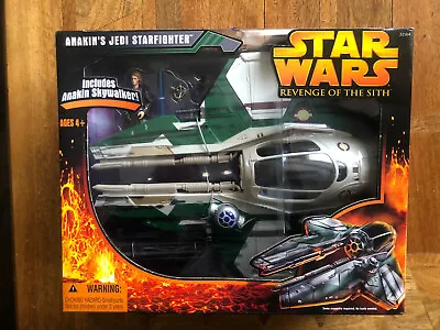 Buy STAR WARS Revenge Of The Sith Anakin's Jedi Starfighter Includes A. Skywalker • 65£