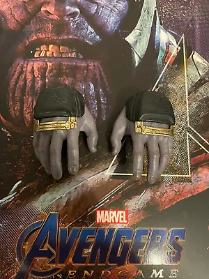 Buy Hot Toys MMS564 Marvel Avengers Endgame Thanos Battle Damage Relaxed Hands • 19.99£