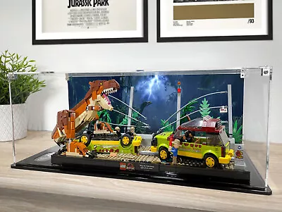 Buy BRIXBOX Display Case For LEGO® Jurassic Park: T. Rex Breakout - 76956 • 55.99£