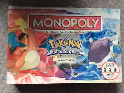 Buy Hasbro Pokemon Monopoly Kanto Edition Family  • 8£