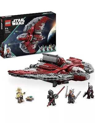Buy LEGO Star Wars: Ahsoka Tano's T-6 Jedi Shuttle - (75362) - Brand New And Sealed • 44.98£