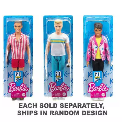 Buy Barbie Ken 60th Anniversary Doll (1pc Random) - LatestBuy • 16.67£