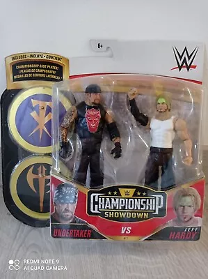 Buy WWE Elite Action Figure, Jeff Hardy / Undertaker Championship Shodown. WWF, Aew • 30.83£