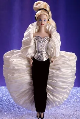 Buy ★ Mattel Porcelain Barbie Crystal Rhapsody 1992 ★ 1553 ★ New Original Packaging • 123.27£
