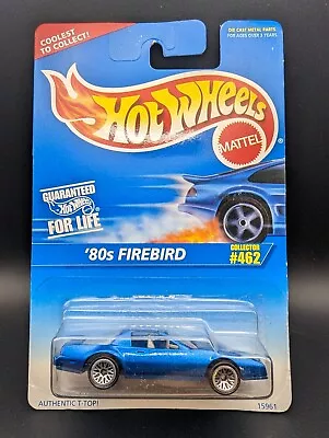 Buy Hot Wheels #462 '80s Pontiac Firebird Blue Vintage 1995 Release L37 • 6.95£