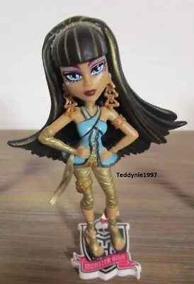 Buy Doll Monster High Cleo By Nile #5 Collectible Figure + Stand  • 8.21£