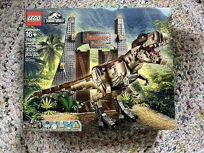 Buy Brand New LEGO Jurassic World Jurassic Park T. Rex Rampage 75936 Retired • 355.21£