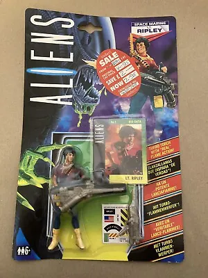 Buy Aliens Lt. Ripley Space Marine No.5 Biodata Card Figure Kenner 1992 • 38£