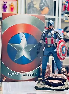 Buy Hot Toys Movie MMS156 Captain America The First Avenger Chris Evans 1/6 Figure • 145.87£