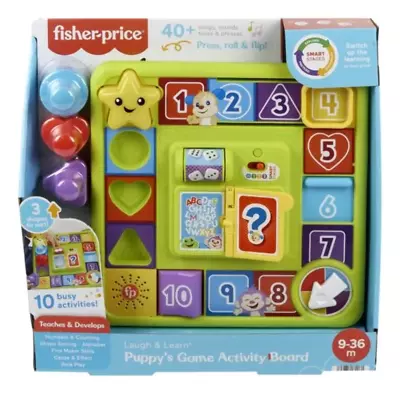 Buy Fisher Price Laugh & Learn Puppy's Game Activity Board • 28.31£