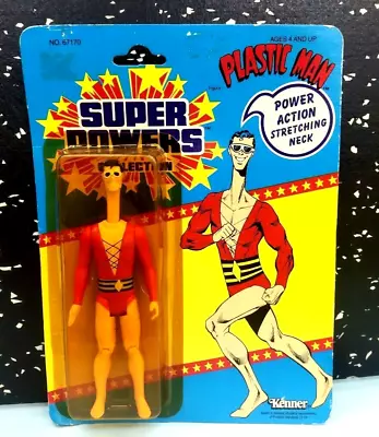 Buy SUPER POWERS COLLECTION PLASTIC MAN Kenner 1985 Vintage Rare Difficult To Get • 496.14£