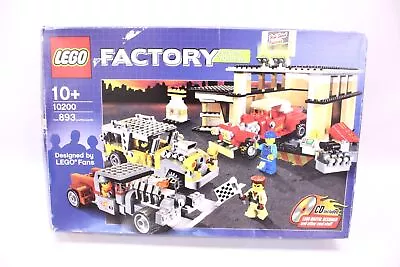 Buy LEGO FACTORY 10200 CUSTOM CAR GARAGE Construction Set W/ Manuals BOXED - B94 • 36£