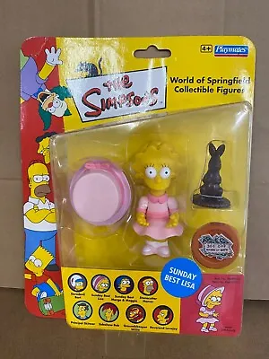 Buy The Simpsons Sunday Best Lisa Toy Figure UK (Playmates, 2003). Rare Collectible • 30£