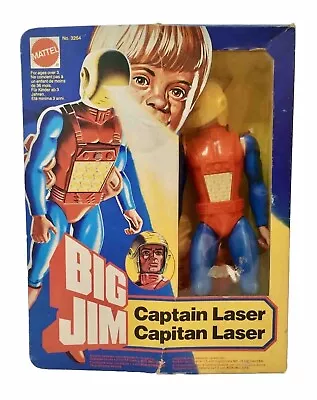 Buy Big Jim Captain Laser 3264 Misb Mattel 1980 • 154.35£