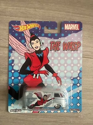 Buy Hot Wheels Marvel The Wasp Real Riders Volkswagen T1 Panel 2016 Rare Non-Mint • 15.99£