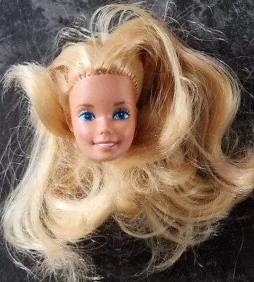 Buy 1982 Twirly Curls Dream Hair Barbie Head For OOAK One Of A Kind Vintage • 0.86£