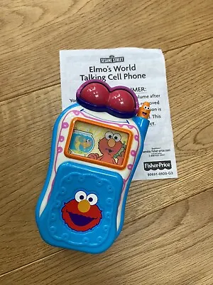 Buy Elmo's World Talking Mobile Phone For Toddlers - Fisher-Price - Excellent Order • 20£