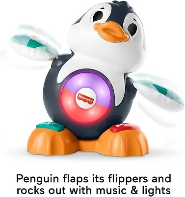 Buy Fisher-Price Linkimals Cool Beats Penguin, Interactive Toys For 9 Multicolor  • 17.49£