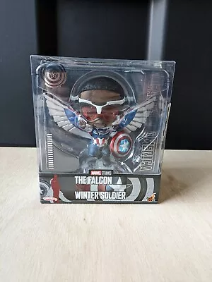 Buy Marvel The Falcon And The Winter Soldier Captain America Cosbaby Hot Toys, New • 15.99£