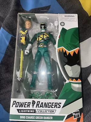 Buy Green Ranger - Power Rangers Dino Charge - Hasbro Lightning Collection 6inch • 19.99£