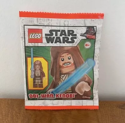 Buy Lego Star Wars 912305 Obi-Wan Kenobi Minifigure New & Sealed Paper Bag • 8.99£
