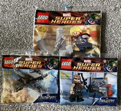 Buy Lego Poly Bag Avengers 30162 /3/5 Sealed & New • 9.99£