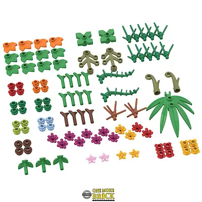 Buy LEGO Flowers & Plants Pack - 100 Pieces - Plant & Flower Foliage Vegetation Mix • 9.99£