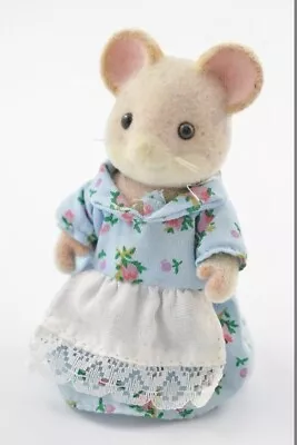 Buy Sylvanian Families Norwood Mouse Mother Vintage Original Figure Clothed     #100 • 12£
