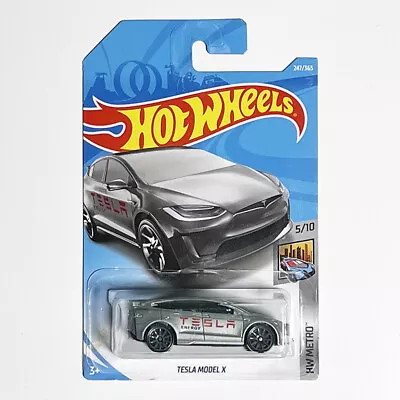 Buy Hot Wheels 2018 Tesla Model X (Sliver) HW Metro • 10.39£