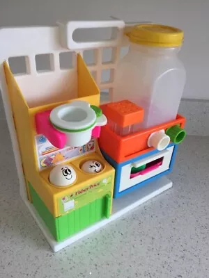 Buy Vintage Fisher Price Toddler Toy Kitchen. Complete. Great Condition • 25£