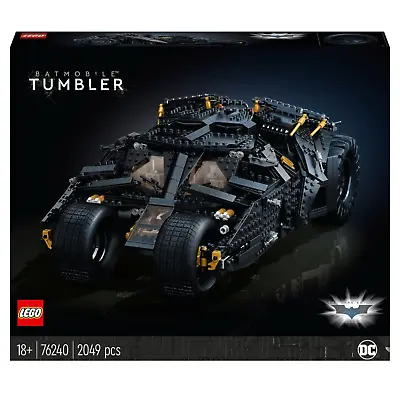Buy LEGO Batman Tumbler Car Vehicle With Minifigures 76240 Building Bricks Set NEW • 264.95£