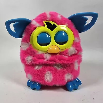 Buy Pink White Spots Furby Boom 2012 Interactive Hasbro Tested Working • 19.99£