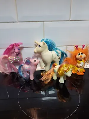 Buy Job Lot Vintage  G 1 My Little Ponies Plus Extra  Character • 15£