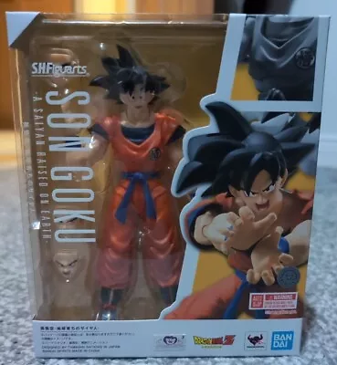 Buy Dragon Ball Z S.H. Figuarts Action Figure Son Goku (A Saiyan Raised On Earth) - • 38£