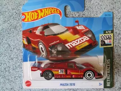 Buy Hot Wheels H3KL 028 MAZDA 787B Red Le Mans Racer  2023 28/250 CaseKL New Casting • 4.49£
