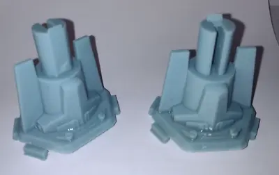 Buy Star Wars Blue Tie Fighter Wing Connector Pair Smooth 3D Printed Tonka POTF • 15£