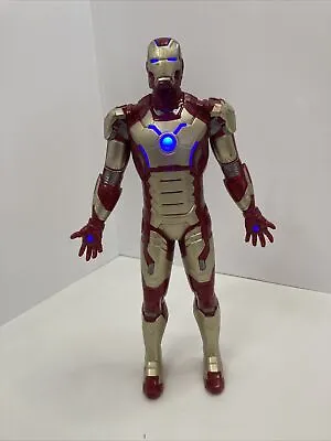 Buy Marvel Iron Man 3 Arc Strike Lights And Battle Sounds Hasbro 10  Figure • 7.41£