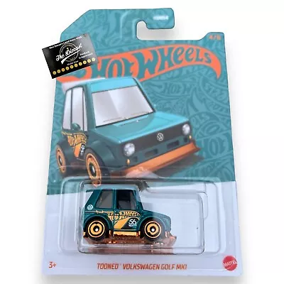 Buy HOT WHEELS Pearl And Chrome Tooned Volkswagen Golf Mk1 US Exclusive 1:64 Diecast • 5.99£