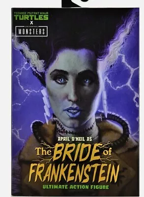 Buy NECA April O'Neil Bride Frankenstein Universal Monsters TMNT 7  Figure Official • 30£