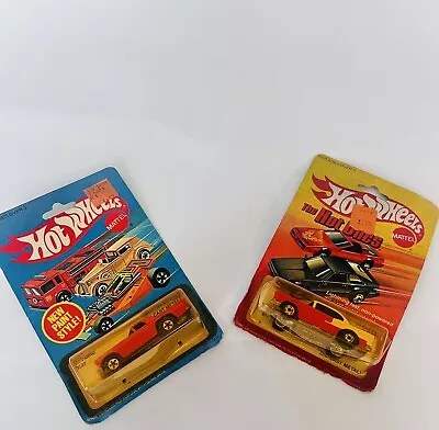 Buy Hot Wheels 1982 Vintage ‘57 T-Bird 9522 /‘The Hot One’ 55’ Chevy 2523 Blister X2 • 55£