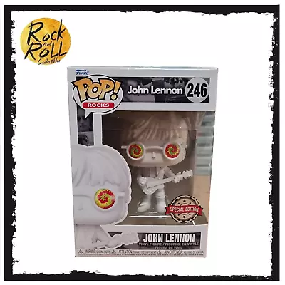 Buy Funko Pop! Rocks #246 - John Lennon W/Psychedelic Shades (Special Edition) • 11.29£