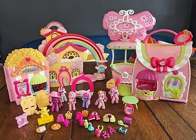Buy Large Collection Of 2007 Hasbro My Little Pony Play Sets With 6 Ponies • 10£